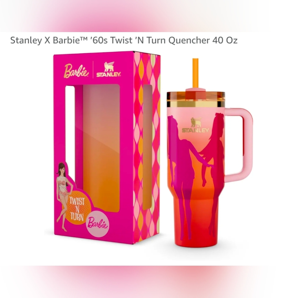 Barbie x Stanley Pink Tumbler